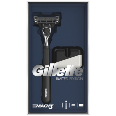 ПН GILLETTE MACH3 Бритва с 1 сменной кассетой + подставка