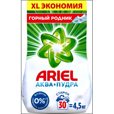 ARIEL Авт СМС порошк. Горный родник 4.5кг