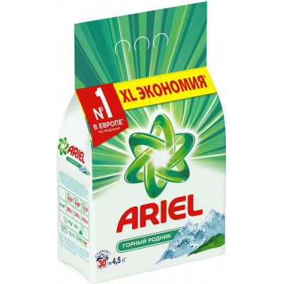 ARIEL Авт СМС порошк. Горный родник 4.5кг