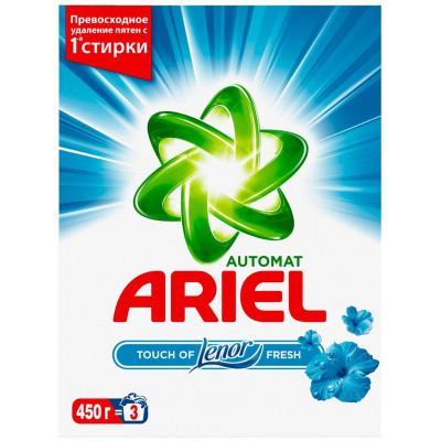 ARIEL Авт СМС порошк. Touch of Lenor Fresh 3кг