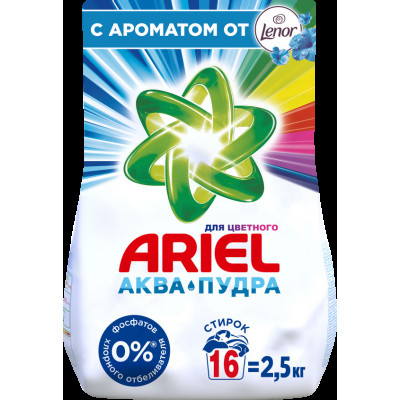 ARIEL Авт СМС порошк. Touch of Lenor Fresh 3кг