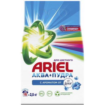 ARIEL Авт СМС порошк. Touch of Lenor Fresh 3кг