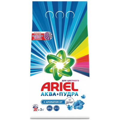 ARIEL Авт СМС порошк. Touch of Lenor Fresh 3кг