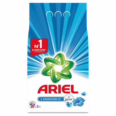 ARIEL Авт СМС порошк. Touch of Lenor Fresh 3кг