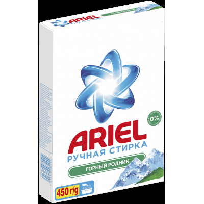 ARIEL Руч СМС порошк. Горный родник 450г