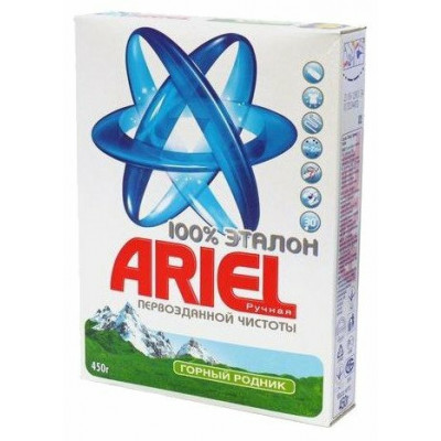 ARIEL Руч СМС порошк. Горный родник 450г