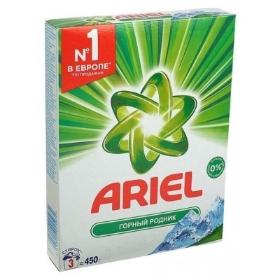 ARIEL Руч СМС порошк. Горный родник 450г