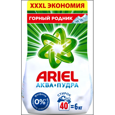 ARIEL Авт СМС порошк. Горный родник 6кг