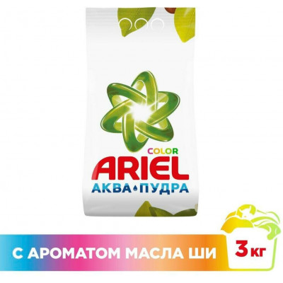 ARIEL Авт СМС порошк. Аромат Масла Ши 3кг