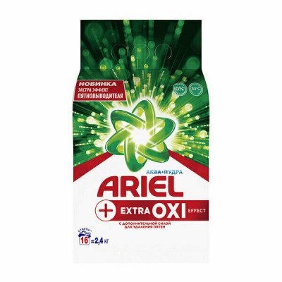 ARIEL Авт СМС порошк. Extra OXI Effect 2.4кг