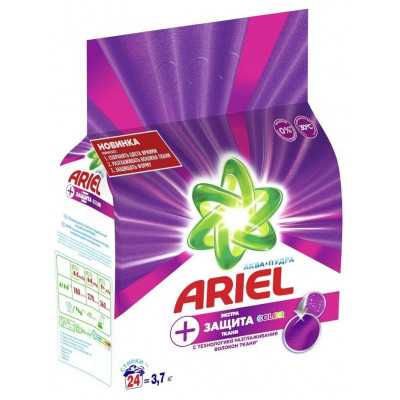 ARIEL Авт СМС порошк. Экстра защита ткани Color 3.7кг