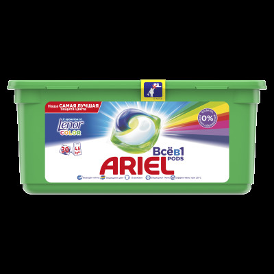 ARIEL Авт Гель СМС жидк. в растворимых капсулах Liquid Capsules Touch of Lenor Fresh 30X22.8г