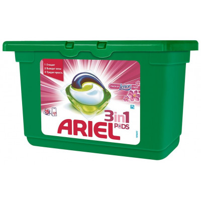 ARIEL Авт Гель СМС жидк. в растворимых капсулах Liquid Capsules Touch of Lenor Fresh 30X22.8г