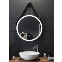 Континент Millenium Black Led D 650 на ремне из натуральной кожи черного цвета