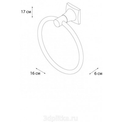 Полотенцедержатель кольцо Fixsen GR-2011 OCEAN