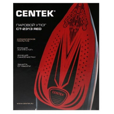 Утюг Centek CT-2313 (красный)