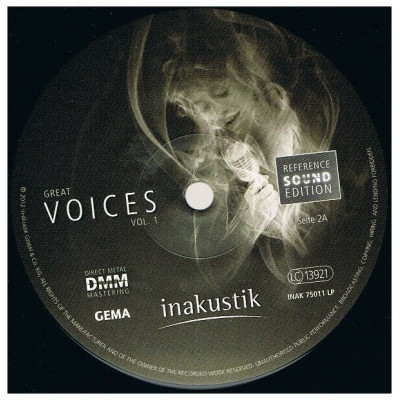 Виниловая пластинка RESO: Great Voices (2 LP) EAN:0707787750110