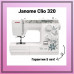 Швейная машина Janome Clio 320, бело-серый