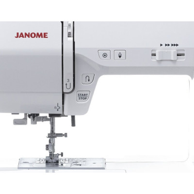 Швейная машина Janome 4100L, бело-зеленый