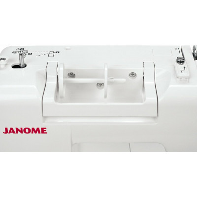 Швейная машина Janome 4100L, бело-зеленый