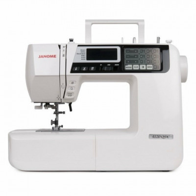 Швейная машина Janome 4120 QDC, белый/черный