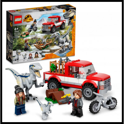 Lego 76946 Jurassic World Блу и поимка бета-велоцираптора