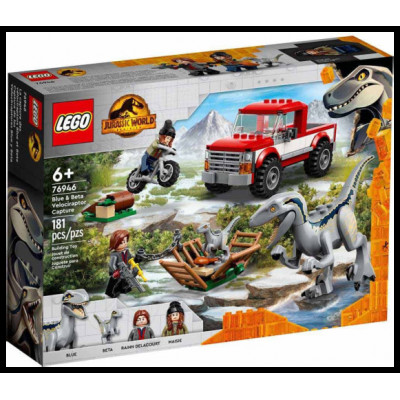 Lego 76946 Jurassic World Блу и поимка бета-велоцираптора