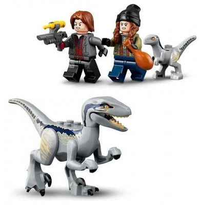 Lego 76946 Jurassic World Блу и поимка бета-велоцираптора