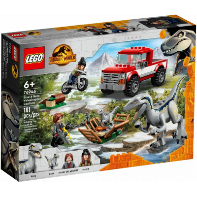 Lego 76946 Jurassic World Блу и поимка бета-велоцираптора