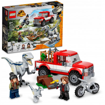 Lego 76946 Jurassic World Блу и поимка бета-велоцираптора