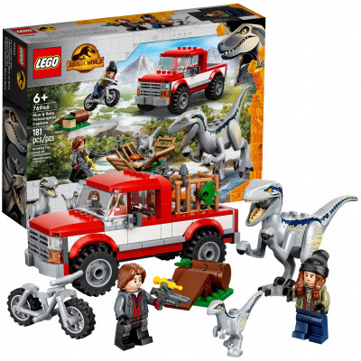 Lego 76946 Jurassic World Блу и поимка бета-велоцираптора