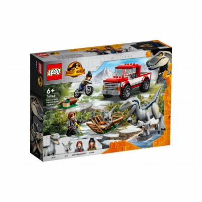 Lego 76946 Jurassic World Блу и поимка бета-велоцираптора