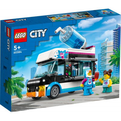 Lego 60384 Город Грузовик Пингвина со слашем