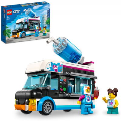 Lego 60384 Город Грузовик Пингвина со слашем