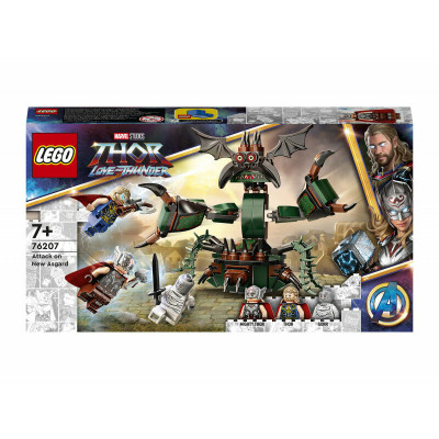 Конструктор LEGO Super Heroes, 76207, Нападение на Новый Асгард, 159 дет.