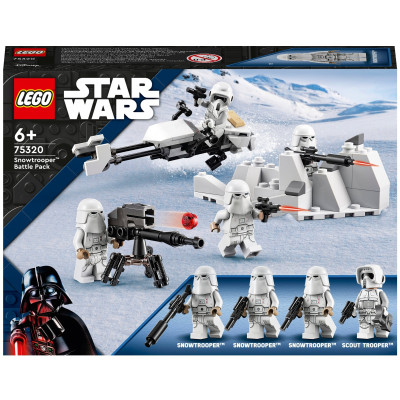 Lego 75320 Звездные войны Боевой набор снежных пехотинцев