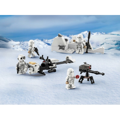 Lego 75320 Звездные войны Боевой набор снежных пехотинцев