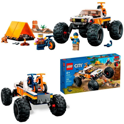 Конструктор LEGO City 60387 4x4 Off-Roader Adventures, 252 дет.