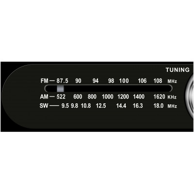 SVEN Радиоприемник SRP-505 белый (3WT, Bluetooth, FM/AM/SW, USB, microSD, AUX)