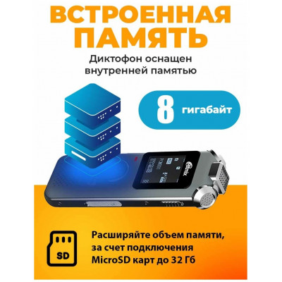 Диктофон Ritmix RR-920 8Gb