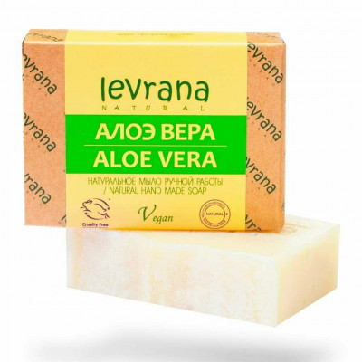 Levrana Мыло кусковое Алоэ вера, 100 г