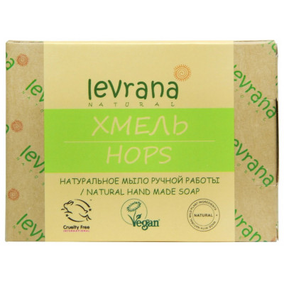 Levrana Мыло кусковое Хмель, 100 г