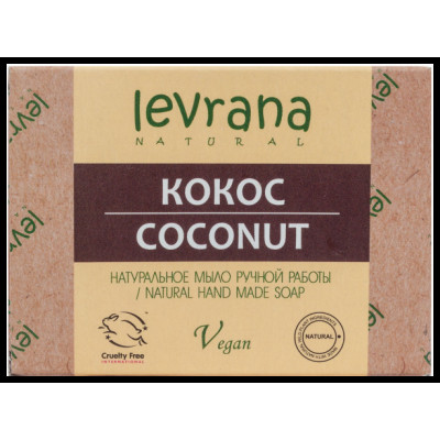 Levrana Мыло кусковое Кокос, 100 г