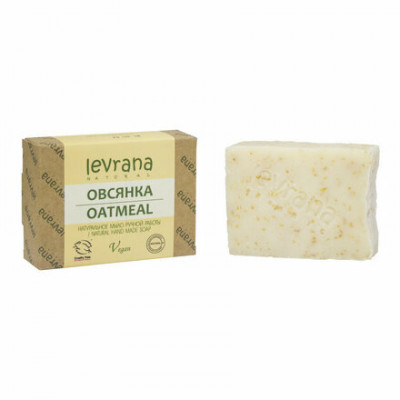 Levrana Мыло кусковое Овсянка, 100 г