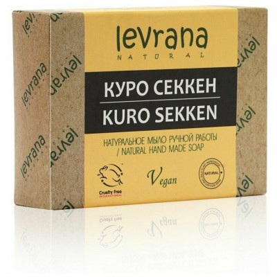 Levrana Мыло кусковое Куро Секкен, 100 г