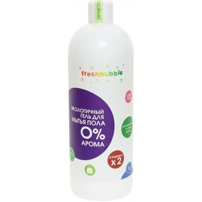 Freshbubble Гель для мытья полов без запаха, 0.5 л