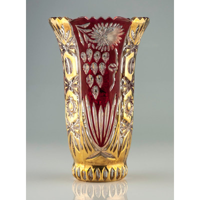 Ваза asti rubin/gold vase 8 52535, шт