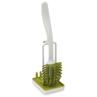 Щетка для мытья посуды с подставкой Joseph Joseph Edge™ Dish Brush зелёная 85007, шт
