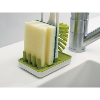 Щетка для мытья посуды с подставкой Joseph Joseph Edge™ Dish Brush зелёная 85007, шт