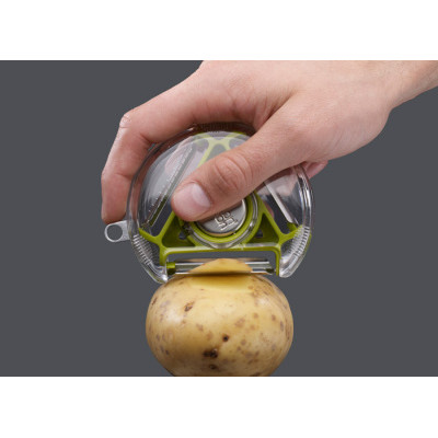 Овощечистка трёхсторонняя Joseph Joseph Rotary Peeler™ розовая (PEBR0100CB), шт